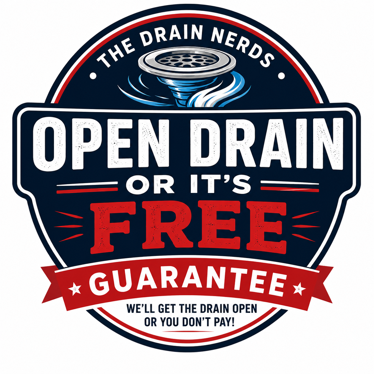 The Drain Nerds — Open Drain or It's Free Guarantee